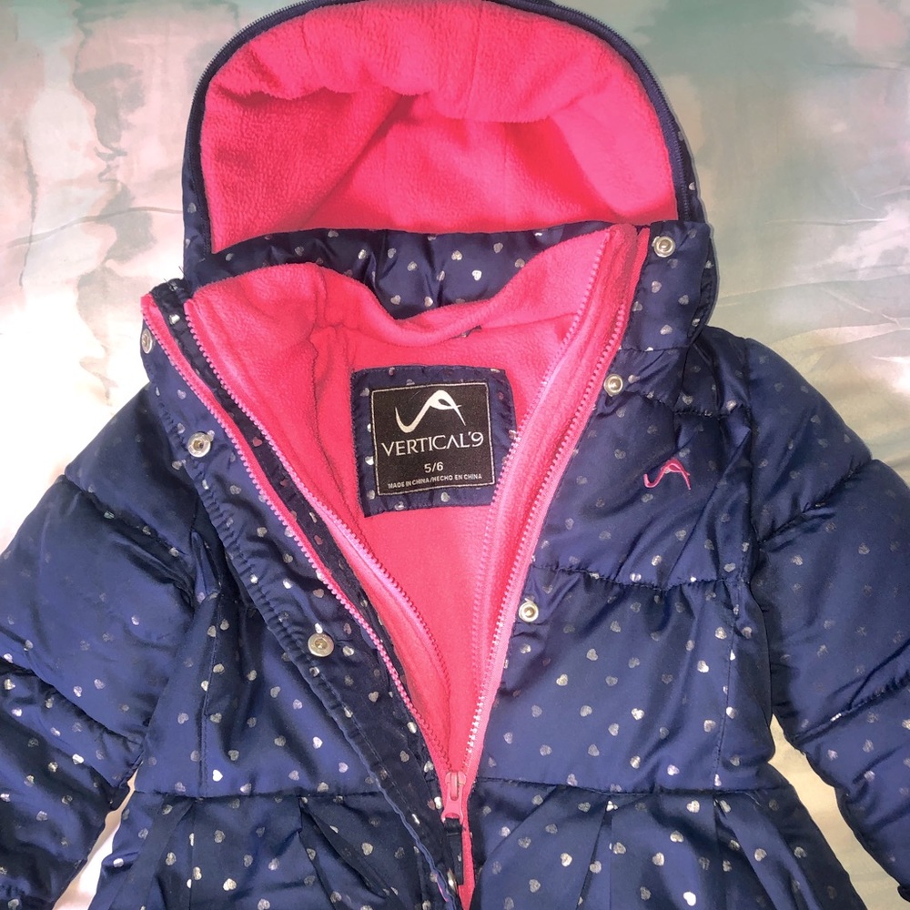 Little girls winter coat - Picture 2 of 6
